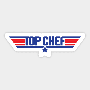 Top Chef Top Gun Sticker